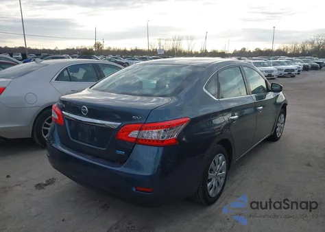 2014 Nissan Sentra Sv из США, поврежденный, VIN 3N1AB7AP6EY243167